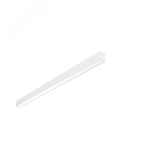 Светильник светодиодный Angusta 1009x35x45мм накладной 35 Вт 4000 К IP40 RAL9003 белый муар с рассеивателем опал аварийный автономный постоянного действия - фото 1