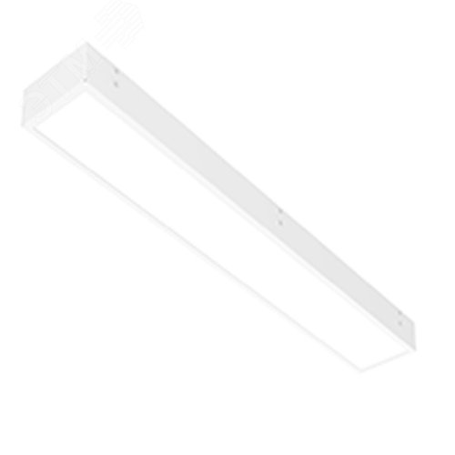 Изображение товара Светильник светодиодный VARTON C270/U BASIC IP54 медицинский встраиваемый/накладной 35 Вт 4000 K CRI90 1195х180х56 мм с опаловым рассеивателем класс защиты (шт)