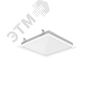 Cветильник люминесцентный ЛВО-56Вт C070/K EM опал