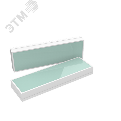 Светильник светодиодный VARTON C170/UGL медицинский встраиваемый/накладной 16 Вт CRI90 4000 K 595х185х68 мм IP54 с закаленным стеклом - фото 3