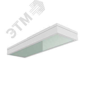 Изображение товара Светильник светодиодный VARTON C170/UGL медицинский встраиваемый/накладной 16 Вт CRI90 4000 K 595х185х68 мм IP54 с закаленным стеклом EM (шт)