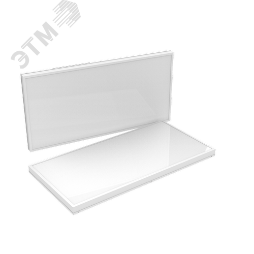 Светильник светодиодный C300/U медицинский 60 Вт CRI90 4000 K встраиваемый/накладной 1195х595х95 мм IP54 с опаловым рассеивателем с равномерной засветкой аварийный автономный постоянного действия - фото 3