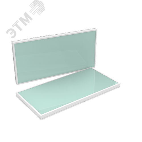 Светильник светодиодный C300/UGL медицинский 50 Вт CRI90 4000 K встраиваемый/накладной 1195х595х95 мм IP54 с защитным силикатным стеклом с равномерной засветкой - фото 2