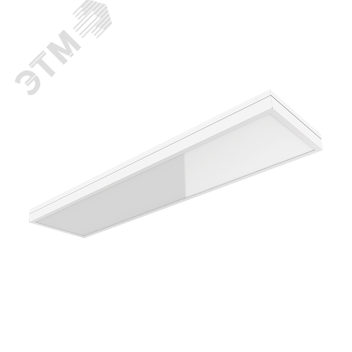 Изображение товара Светильник светодиодный C350/U медицинский 35 Вт CRI90 3000 K встраиваемый/накладной 1195х295х95 мм IP54 с опаловым рассеивателем с равномерной засветкой аварийный автономный постоянного действия (шт)