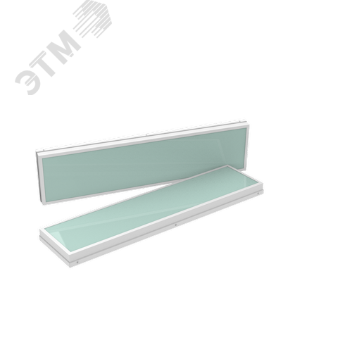 Светильник светодиодный C350/UGL медицинский встраиваемый/накладной 30 Вт CRI90 4000 K 1195х295х68 мм рассеиватель закаленное стекло IP54 DALI - фото 3