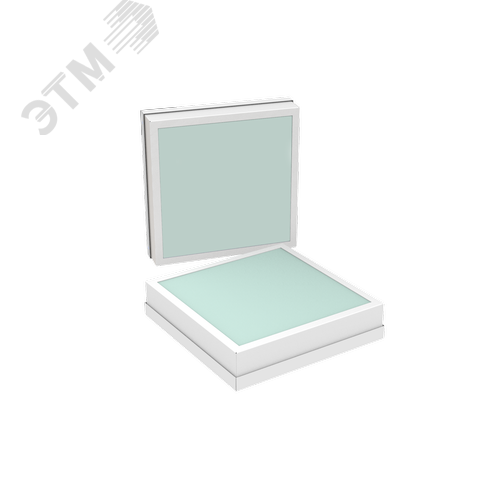 Светильник светодиодный C490/UGL медицинский встраиваемый/накладной 25 Вт CRI90 4000 K 295х295х70 мм рассеиватель закаленное стекло IP54 DALI - фото 3