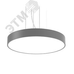 Светильник светодиодный ДСО-90Вт IP40 7200Лм 3000К COSMO серый диаметр 0,9м