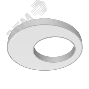 Светильник светодиодный ДСО-90Вт 3000К Cosmo excentric DALI Серый - фото 1