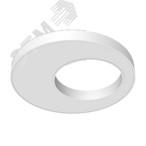 Светильник светодиодный ДСО-70Вт 4000К Cosmo excentric Белый - фото 1