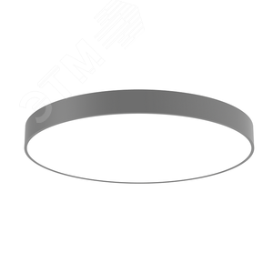 Светильник светодиодный ДПО-65Вт 5500Лм 4000К COSMO DALI рас-ль опал Серый - фото 1