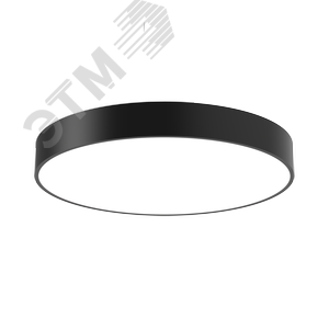 Светильник светодиодный ДПО-110Вт 8800Лм 4000К COSMO DALI рас-ль опал Черный - фото 1