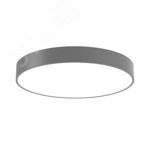 Светильник светодиодный ДПО-50Вт 4000Лм 4000К COSMO DALI рас-ль опал Серый - фото 1