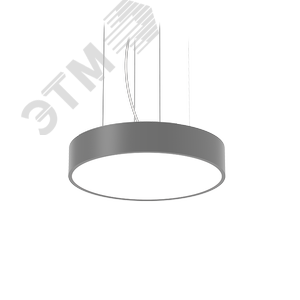 Светильник светодиодный ДСО-48Вт IP40 3360Лм 3000К COSMO DALI серый диаметр 0,6м