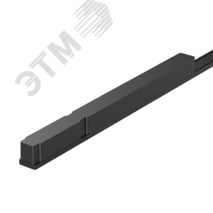 Короб декоративный пластиковый для проводов для магнитной системы Galakti 100x26x29 мм черный - фото 1