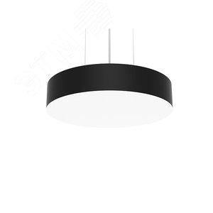 Светильник светодиодный ДСО-Deleo 40Вт 4000К 400x80мм опал DALI черный - фото 1