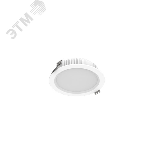 Светильник светодиодный Downlight круглый встраиваемый 120х29 11W 4000K IP54/20 - фото 1