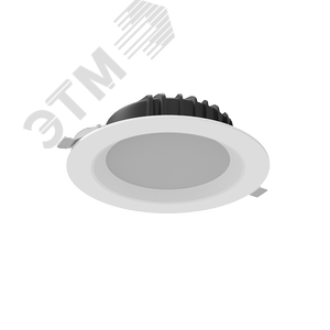 Светильник светодиодный ДВО-16Вт 2700..5700К DL-01 белый DALI Tunable White