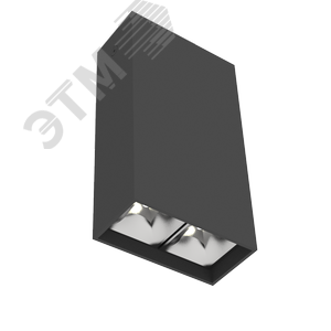 Светильник светодиодный ДПО-8Вт 3000К DL-Box Reflect Multi DALI 36 град черный - фото 1