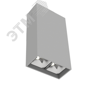 Светильник светодиодный ДПО-5Вт 4000К DL-Box Reflect Multi DALI 24 град серый - фото 1