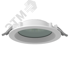 Светильник светодиодный ДВО-DL-01 Pro 20Вт 4000К 176х51 мм IP65/40 белый стекло DALI
