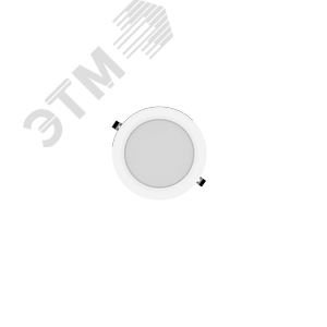 Cветильник светодиодный DL-SLIM круглый встраиваемый 172*38мм 20W 6500K IP44 монтажный диаметр 145мм V1-R0-00547-10000-4402065 Вартон - 2