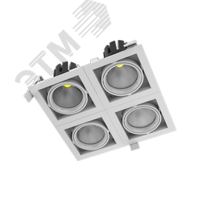 Светильник светодиодный ДВО-25Вт IP20 2500Лм 4000К DL-Tetris DALI - фото 3