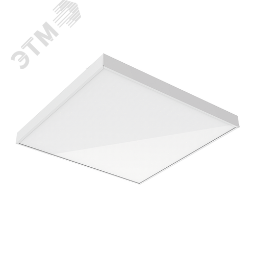 Светильник светодиодный E070 2.0 встраиваемый для образовательных учреждений 50 Вт CRI90 4000 K 595х595х50 мм с равномерной засветкой с рассеивателем опал DALI - фото 1