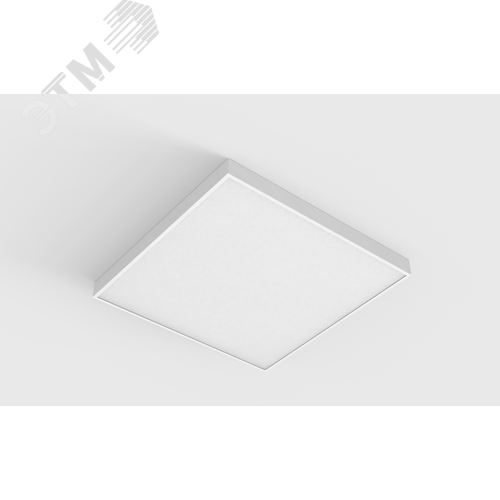 Светодиодный светильник VARTON E070 3.0 для образовательных учреждений 22 Вт встраиваемый/накладной CRI90 4000K 595х595х50 мм IP40 с рассеивателем опал DALI - фото 2