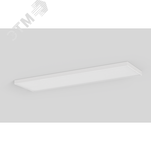 Светодиодный светильник VARTON E300 3.0 для образовательных учреждений 50 Вт встраиваемый/накладной CRI90 4000K 1195х595х50 мм IP40 с рассеивателем опал - фото 2