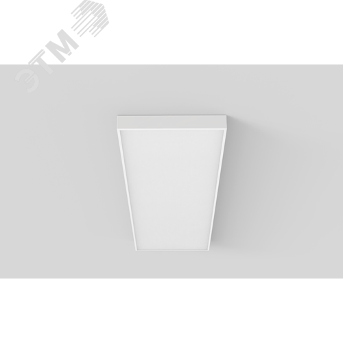 Светодиодный светильник VARTON E300 3.0 для образовательных учреждений 50 Вт встраиваемый/накладной CRI90 4000K 1195х595х50 мм IP40 с рассеивателем опал - фото 3