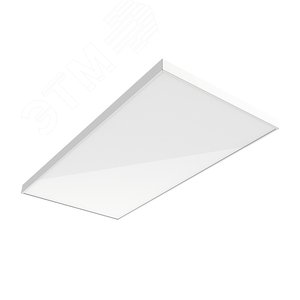 Светильник светодиодный VARTON E300 2.0 для образовательных учреждений 60 Вт CRI90 3000 K встраиваемый/накладной 1195х595х50 мм IP40 с опаловым рассеивателем DALI - фото 1