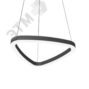 Светильник светодиодный ДСО-Enso A 25Вт 3000К черный