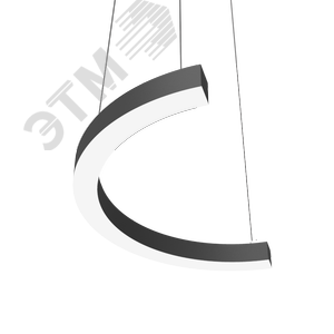 Светильник светодиодный ДСО-29Вт 3000К Enso C черный - фото 1