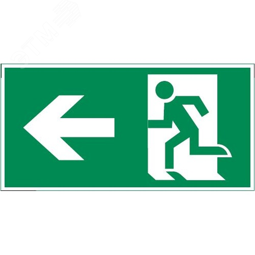 Изображение товара Пиктограмма Vault SST Выход влево 150х300 мм (шт)