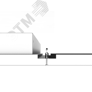 Светильник светодиодный ДВО-35Вт 4000К Clip-In 070 DALI рас-ль опал - фото 2