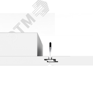 Светильник светодиодный ДВО-50Вт IP40 5000Лм 4000К Ecophon Focus Ds белый рас-ль опал - фото 2