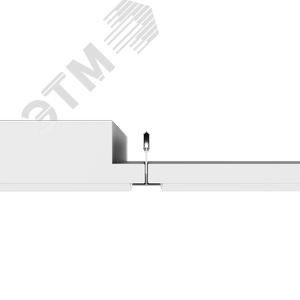 Светильник светодиодный ДВО-36Вт 574х587х58мм IP40 4000Лм 4000К Tegular (Prelude 24) РЗ DALI - фото 2