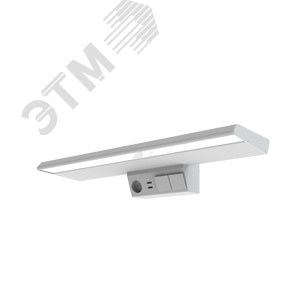 Светильник светодиодный ДБО-Fonix 605мм О/Ч/М/Н-23/20/15/7 Вт 4000К USB, розетка, три выключателя