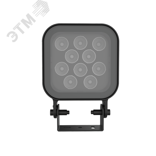 Светильник светодиодный архитектурный Frieze 2.0 XS 6Вт линзованный 10х60град 3000 К RAL9005 черный муар - фото 2