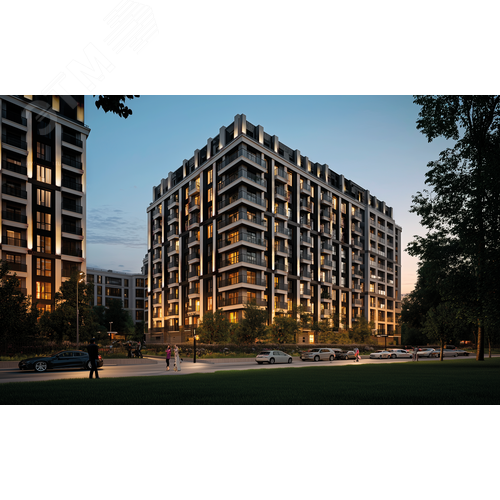 Светильник светодиодный архитектурный Frieze 2.0 XS 6Вт 4000 К RAL7045 серый муар 20x45град DALI - фото 4