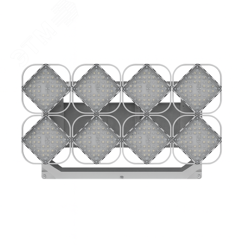 Прожектор светодиодный AirQub 500 Вт 4000 K 10 градусов RAL7045мр DALI - фото 3