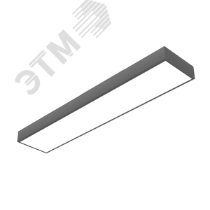 Светильник светодиодный ДСО-35Вт 3000К Gexus Line Up черный - фото 1