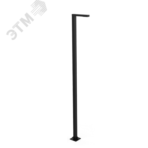 Система осветительная парковый Glight 60 Вт Urban 4000 К RAL9005 черный 5000 мм - фото 3