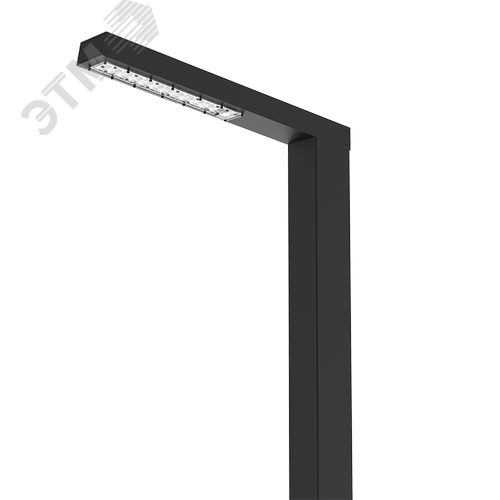 Изображение товара Система осветительная парковый Glight 60 Вт Urban 4000K RAL9005 черный 5000 мм DALI (шт)