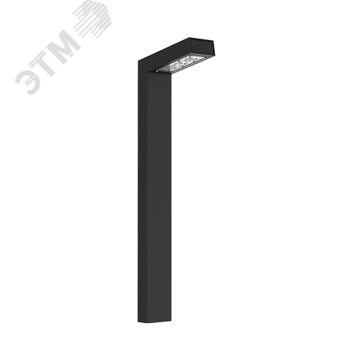 Изображение товара Светильник светодиодный парковый Glight S 10 Вт 4000K RAL9005 черный муар 900 мм (шт)