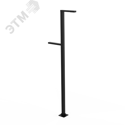 Система осветительная парковый Glight Z 2x30 Вт Garden 4000 К RAL9005 черный 4000 мм - фото 2