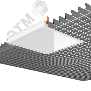 Светильник светодиодный ДВО-45Вт 4000К GR070/C 2.0 EM опал - фото 2