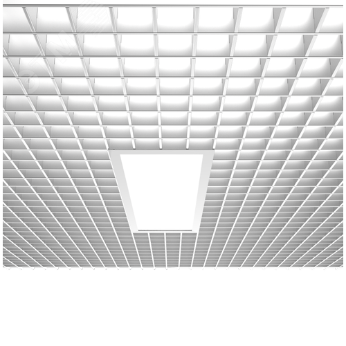 Светильник светодиодный ДВО-16Вт 4000К GR170/F 2.0 призма EM - фото 3