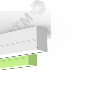 Светильник светодиодный ДПО/ДСО-24Вт 3000К T-Line черный - фото 2