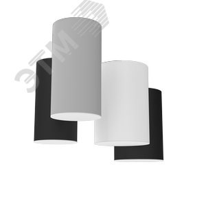 Светильник светодиодный ДПО-15Вт 3000К DL-Roll черный V1-R0-90136-20000-2001530 Вартон - 3